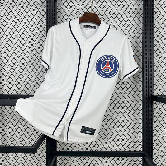 2025-26 Paris Baseball uniform White S-2XL