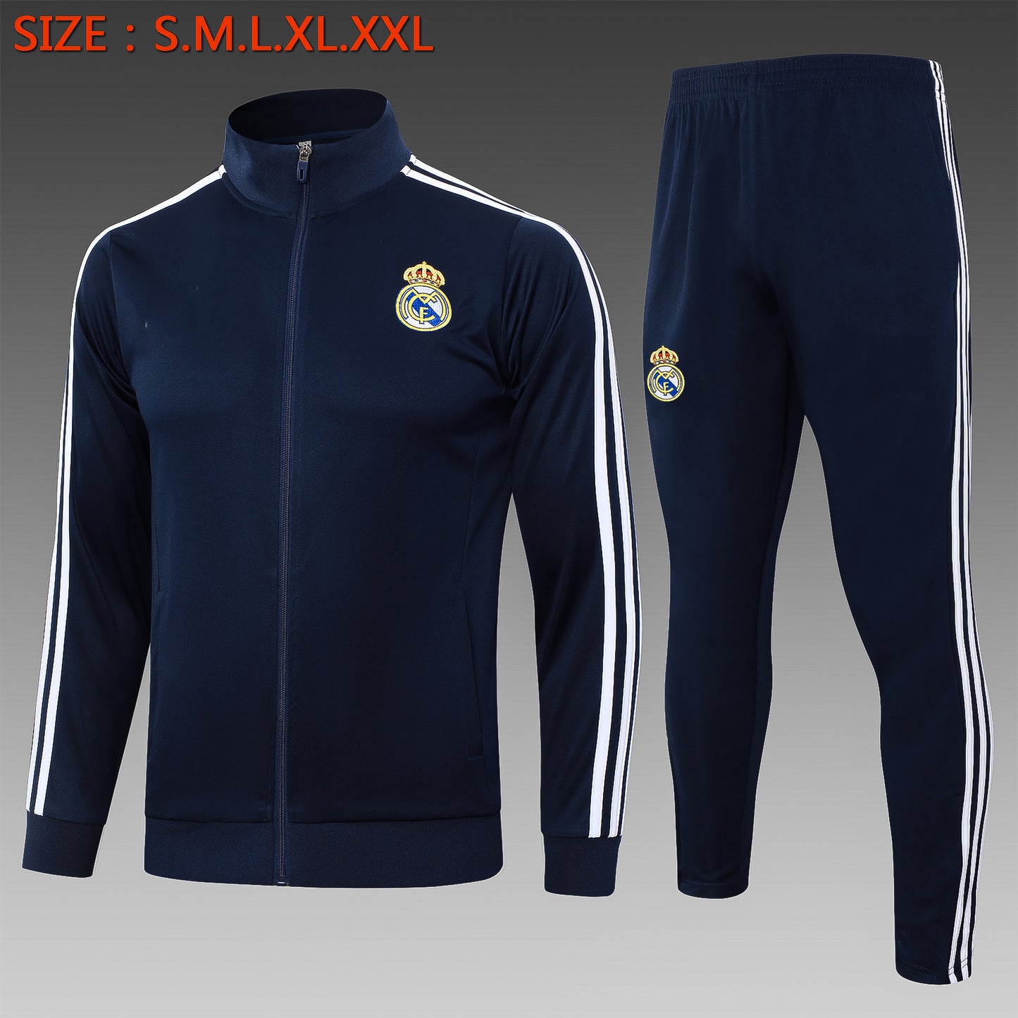 Conjunto de entrenamiento blanco del Real Madrid 2023-24