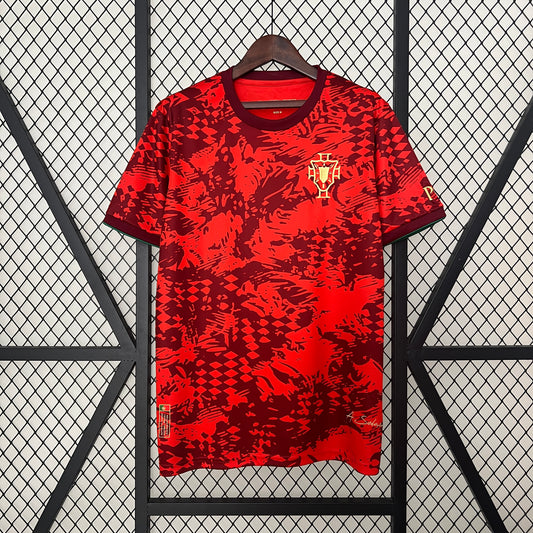 2024-25 Portugal Trainingskleidung Rot S-XXL