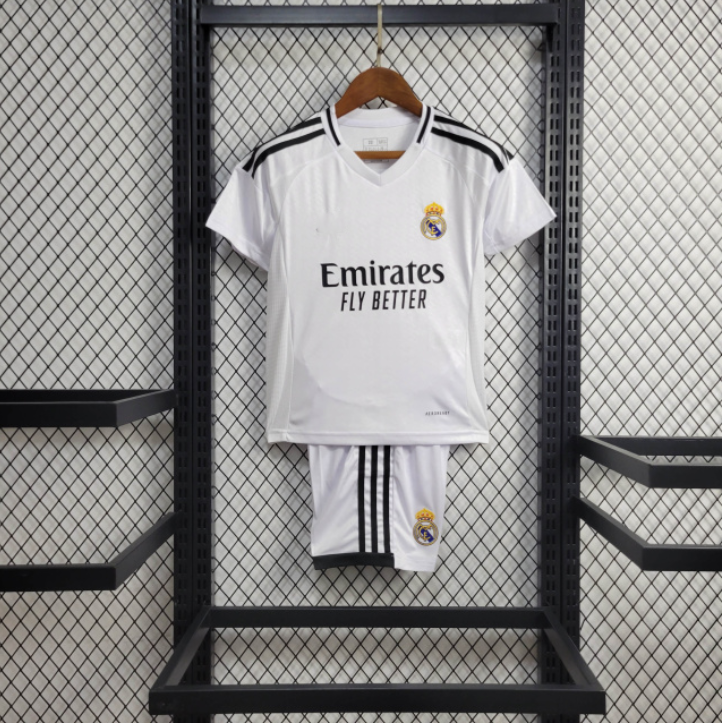 2024-25 Real Madrid Home KIDS SIZE 16-28