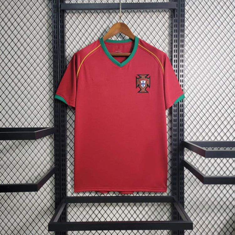 Retro 2006 Portugal Home Size S-XXL