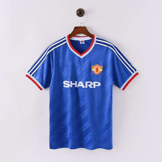 1986 Manchester United Away Retro S-2XL