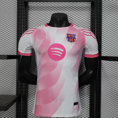 2025-26 Barcelona Special Pink-White Player S-2XL
