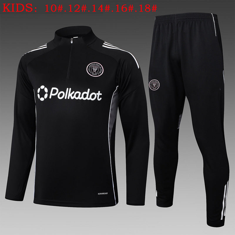 2025-26 Miami Preto Training suit Kids Size 10-18