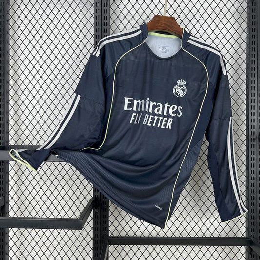 Camiseta de manga larga local del Real Madrid 2025-26 (tallas S-2XL)