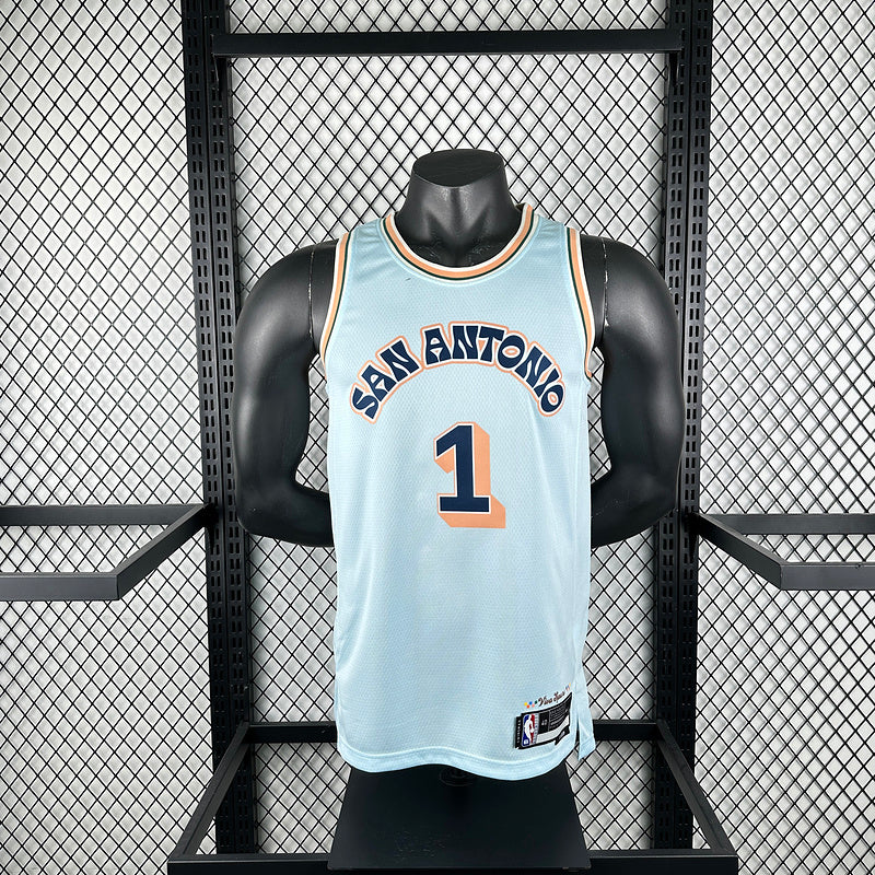 NBA 2024-25 Suns away purple No. 22 AYTON