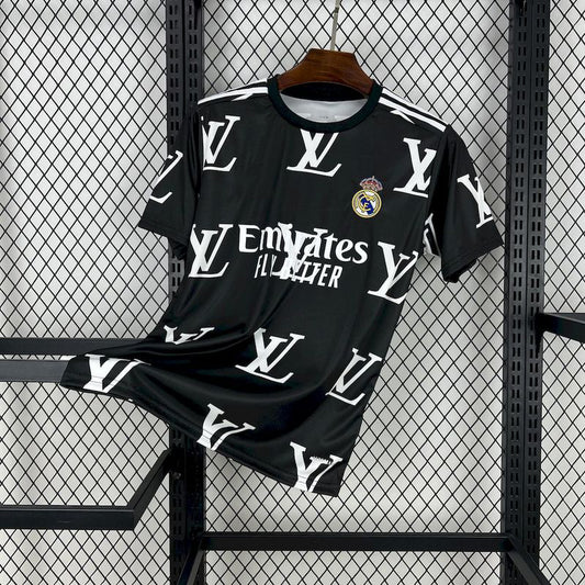 2025-26 Real Madrid LV Schwarz S-2XL