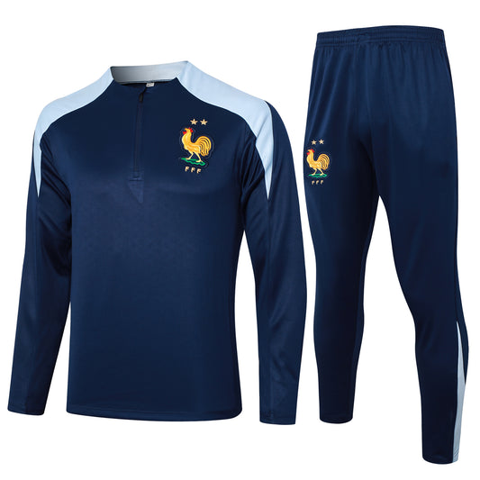 2024-25 French Royal Blue Training Suit S-2XL