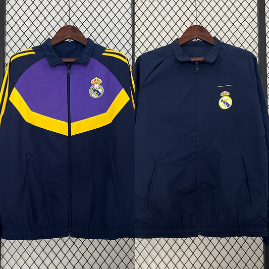 2024-25 Real Madrid Trench Coat Reversible S-3XL