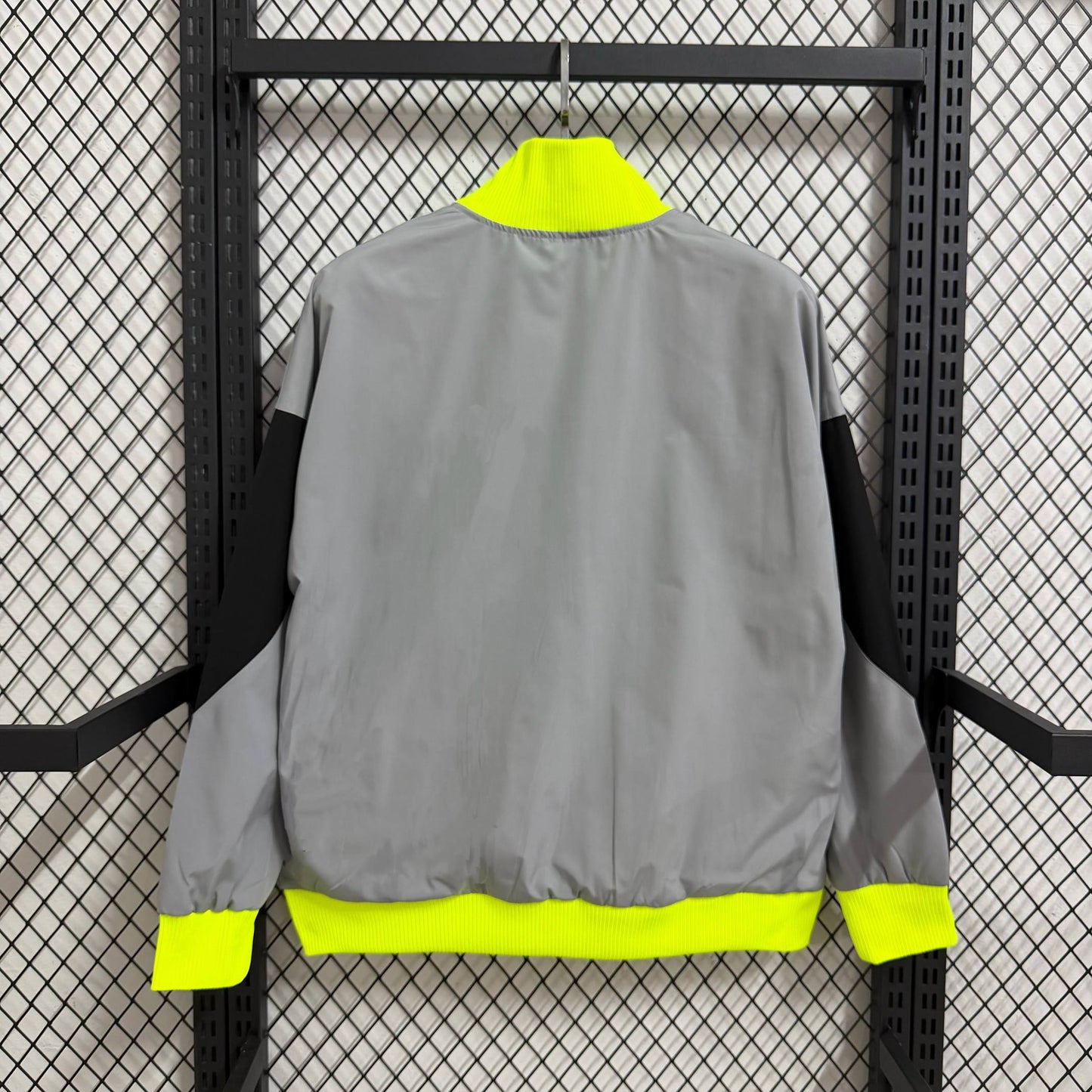2025-26 Sporting CP Light Grey Waterproof Windbreaker S-2XL