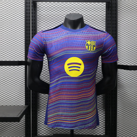 2025-26 Barcelona Colored Lines Player S-2XL