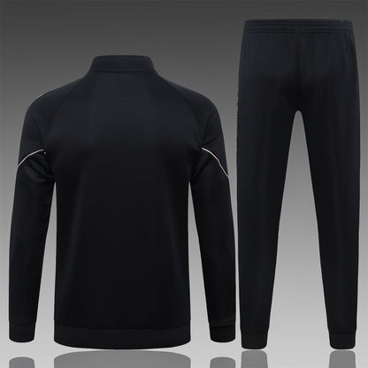 2026-27 Portugal Chándal de entrenamiento largo negro S-2XL