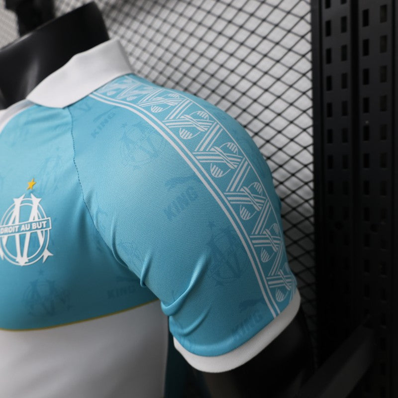 2026-27 Marseille Away Light Blue Player S-2XL