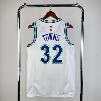 NBA 2024-25 Timberwolves Retro No. 32 TOWNS