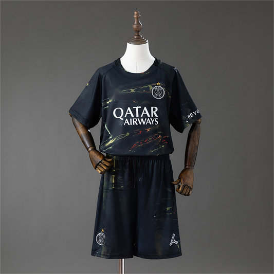 2025-26 Paris Fifth Away Kids Size 16-28