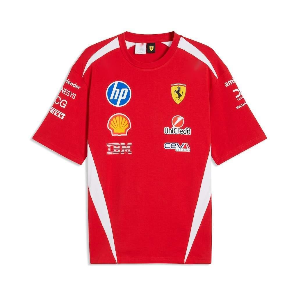 2026 F1 Ferrari Red Racing Suit S-5XL