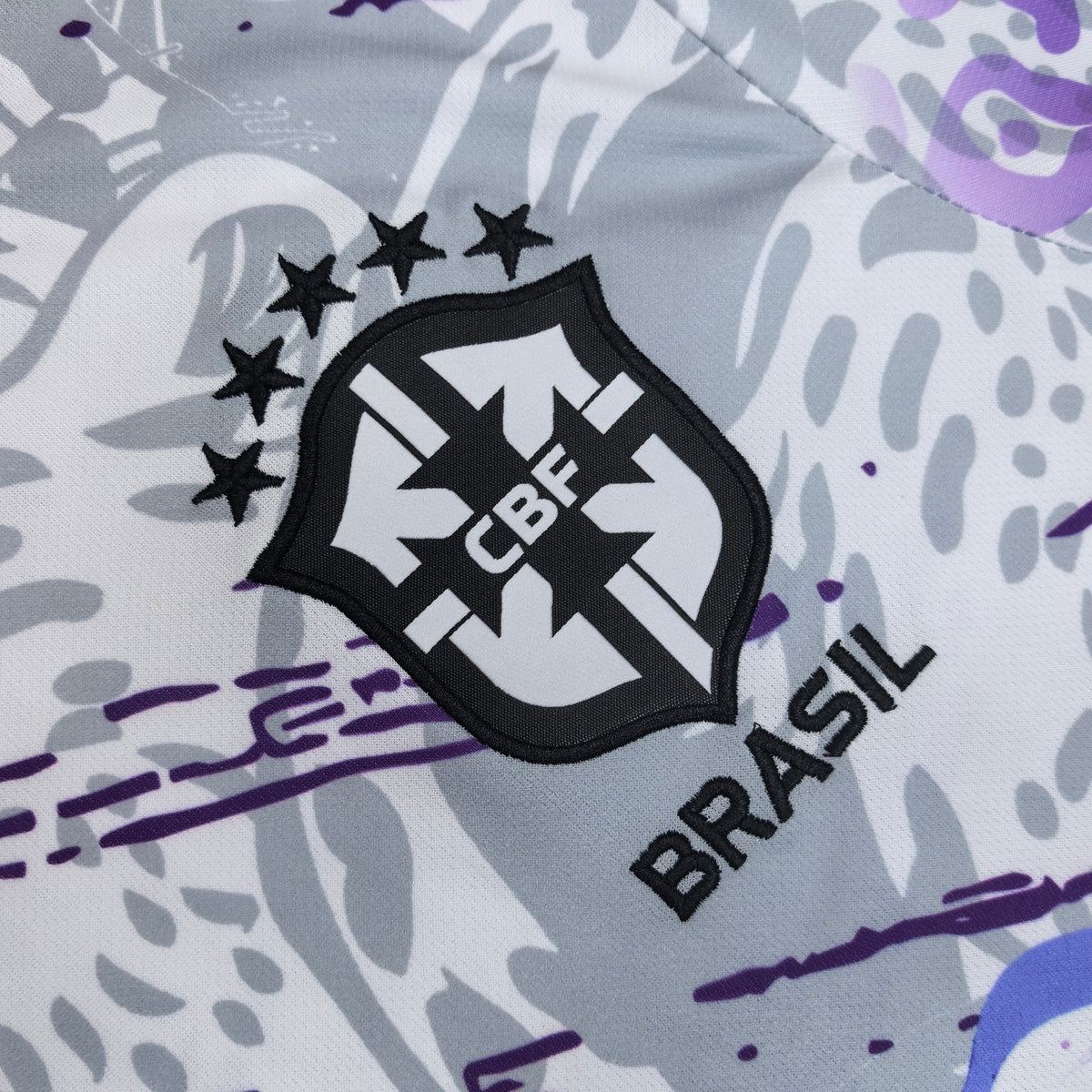 2026 Brazil White Purple Special Edition S-2XL