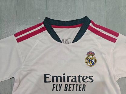 2026-27 Real Madrid Home Long Sleeve Kids Size 16-28