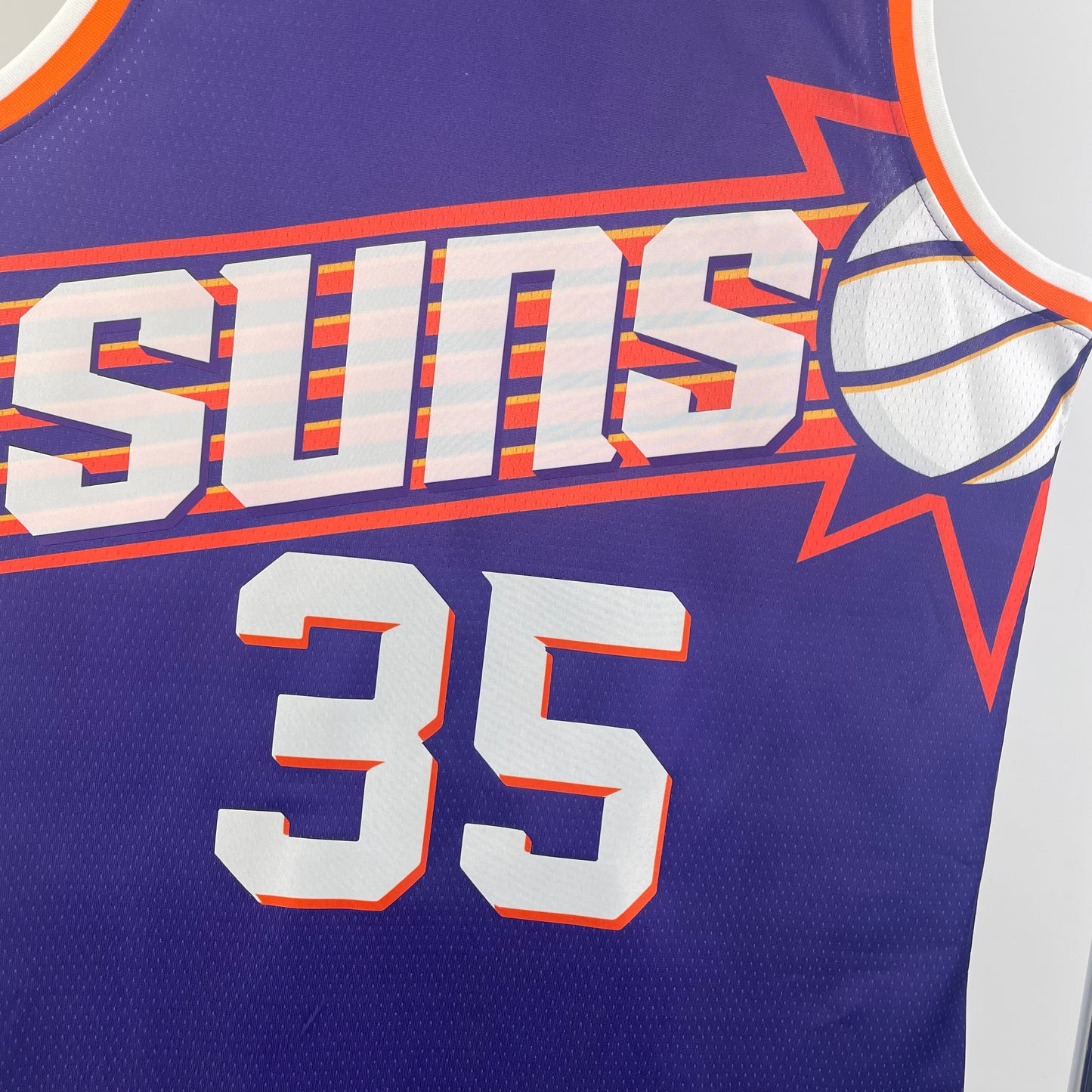 NBA 2024-25 Suns Away Purple No. 35 DURANT