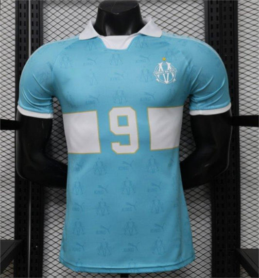 2026-27 Marseille Away Light Blue Player S-2XL