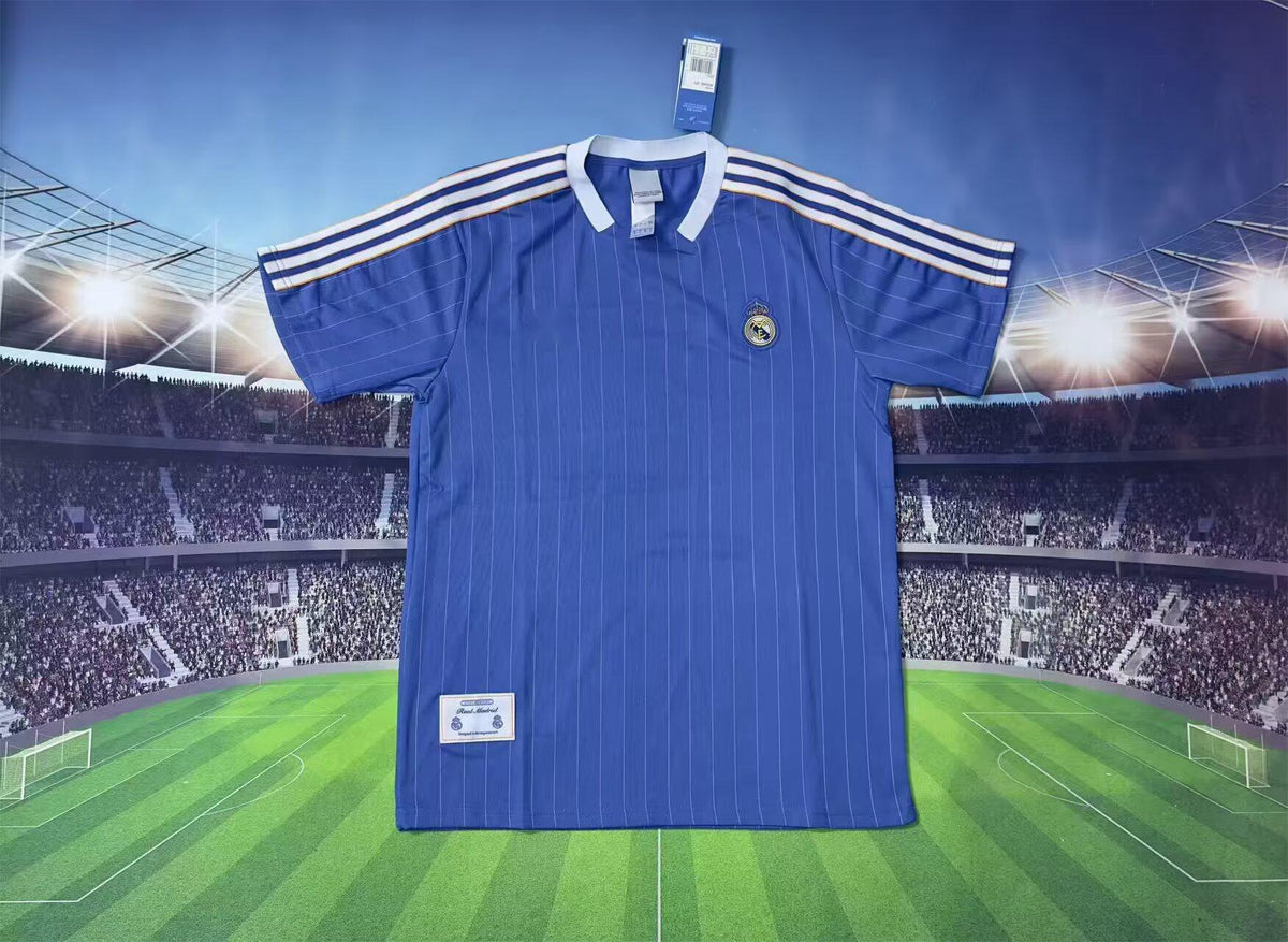 2026-27 Terrace Icons blu del Real Madrid S-2XL