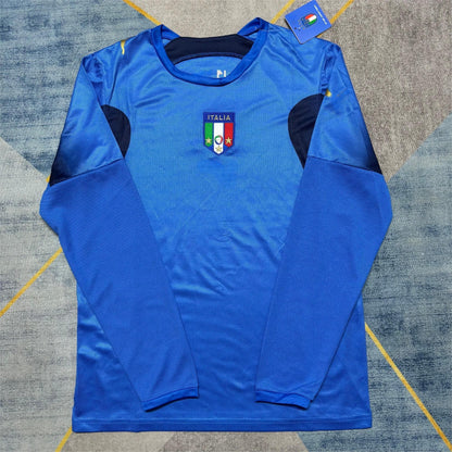 2005-06 Italy Home Retro Long Sleeve S-2XL