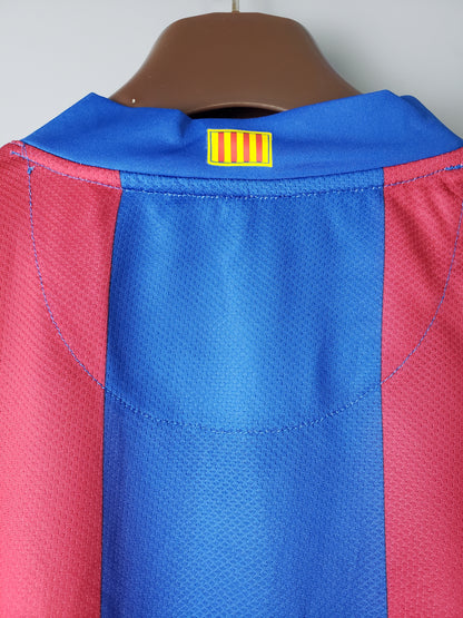 2007-08 Barcelona home Retro long sleeves S-XXL