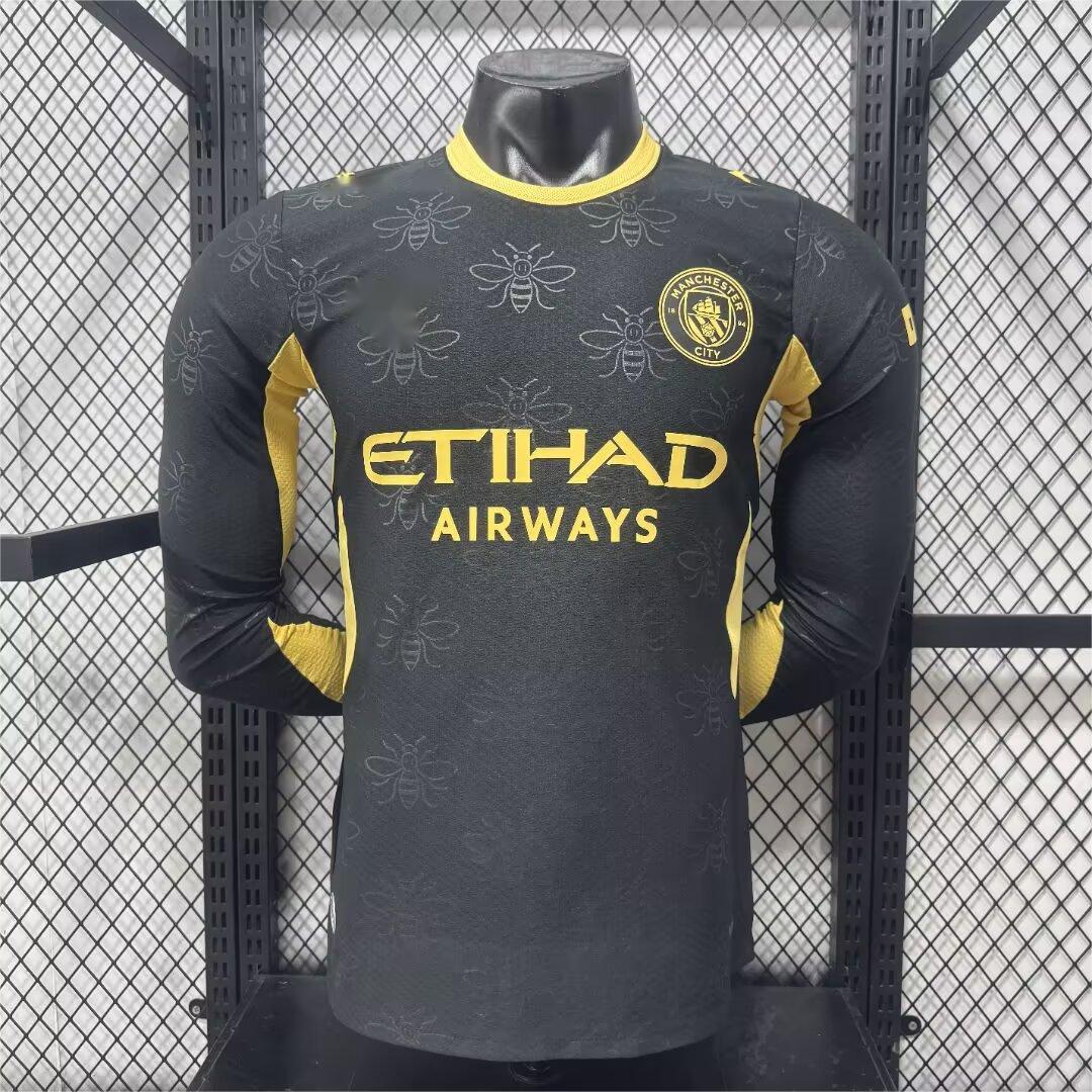 2026-27 Manchester City Away long Sleeved Player S-3XL
