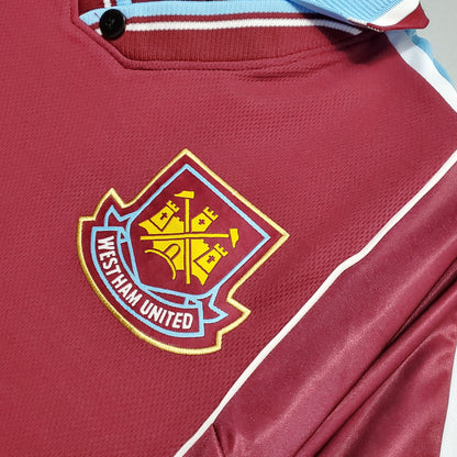 99-01 West Ham United home Retro S-XXL