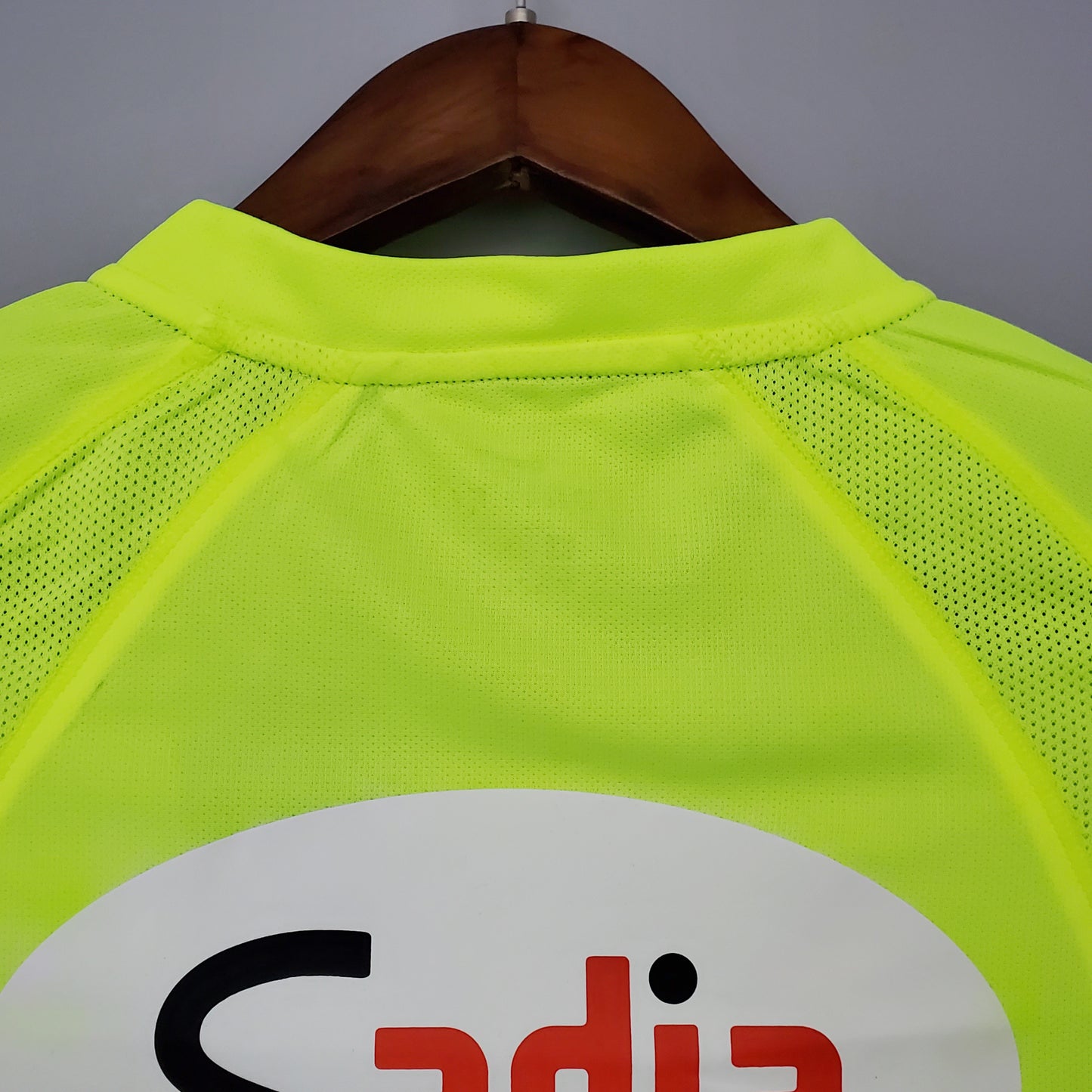 Camiseta prepartido Brasil verde fluorescente S-XXL