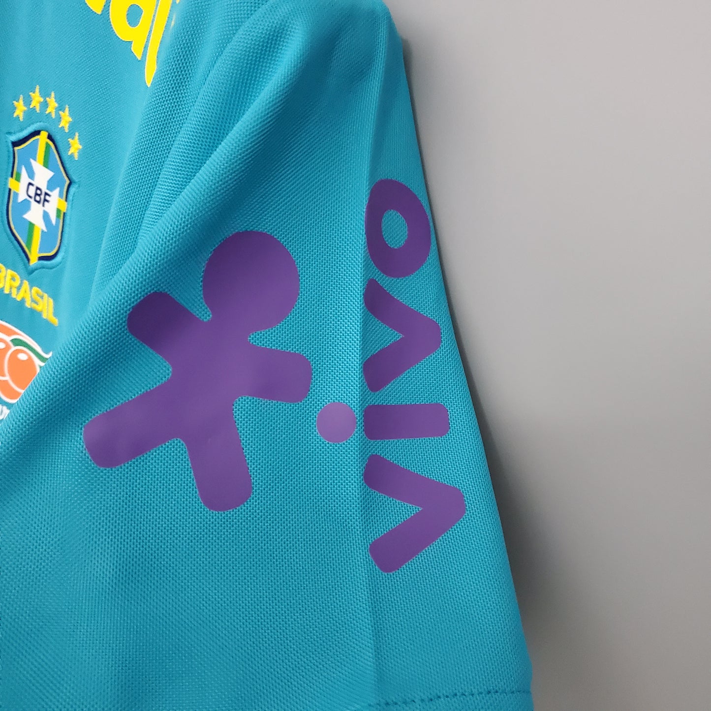 Camiseta azul prepartido de Brasil 2021 S-XXL