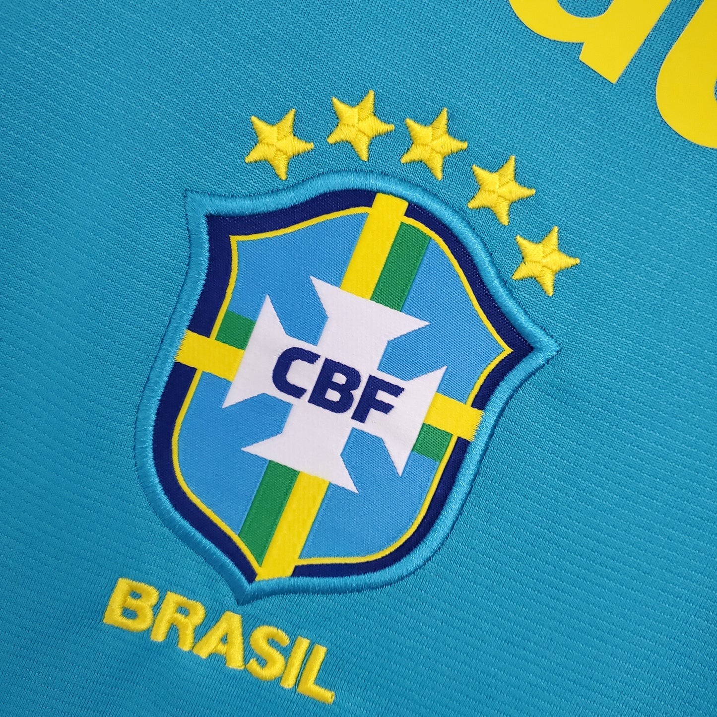 Camiseta azul prepartido de Brasil 2021 S-XXL