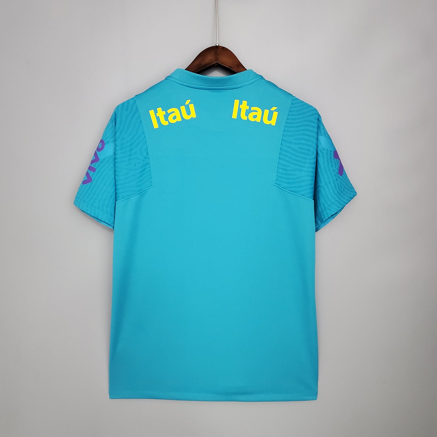 Camiseta azul prepartido de Brasil 2021 S-XXL