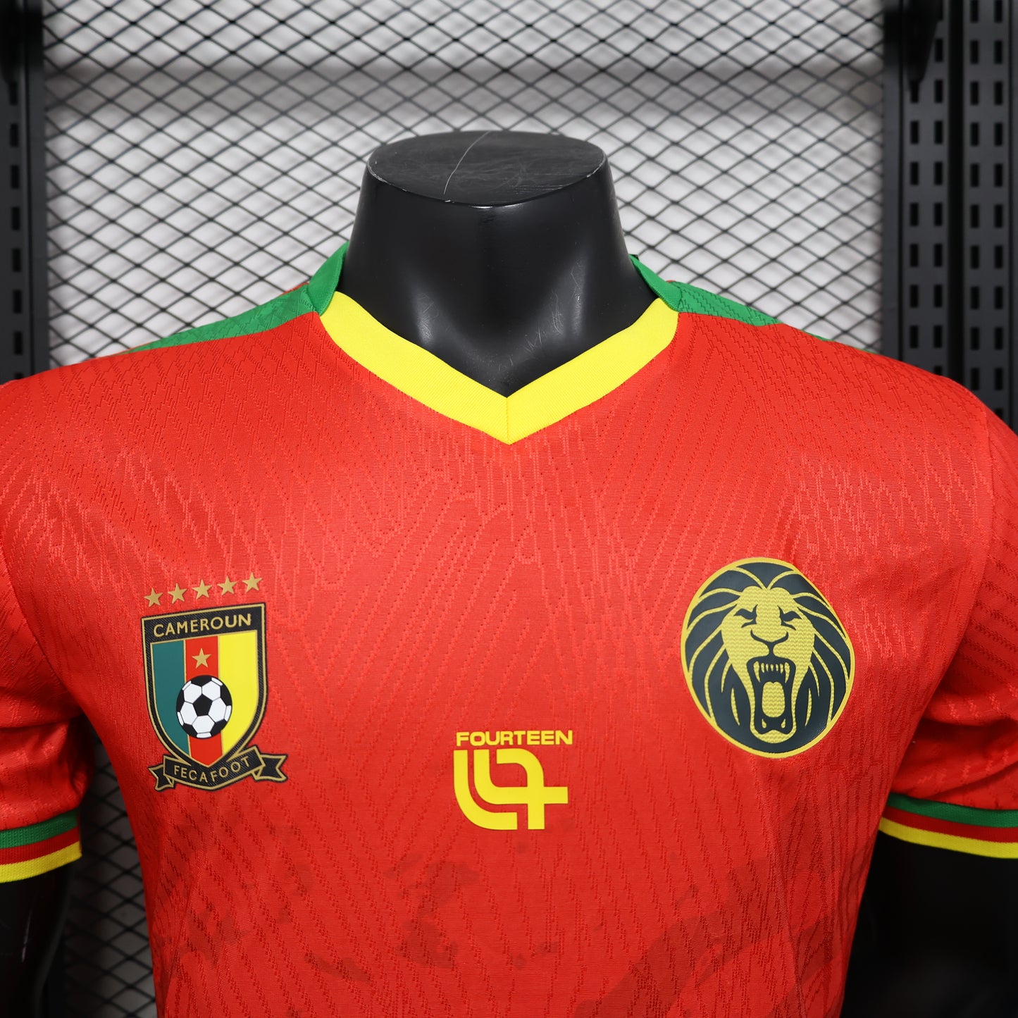 2025-26 Cameroon Red Player S-2XL
