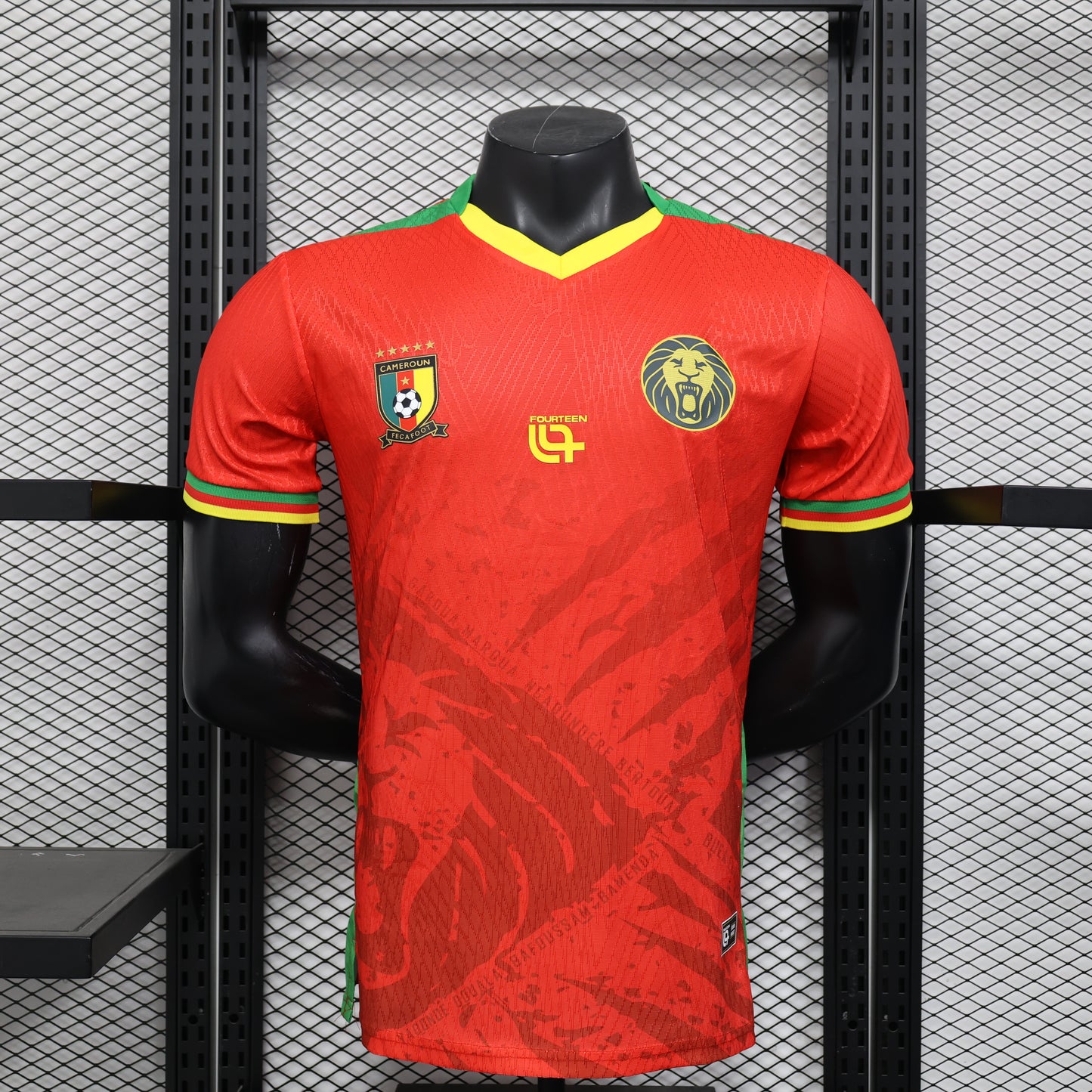 2025-26 Cameroon Red Player S-2XL
