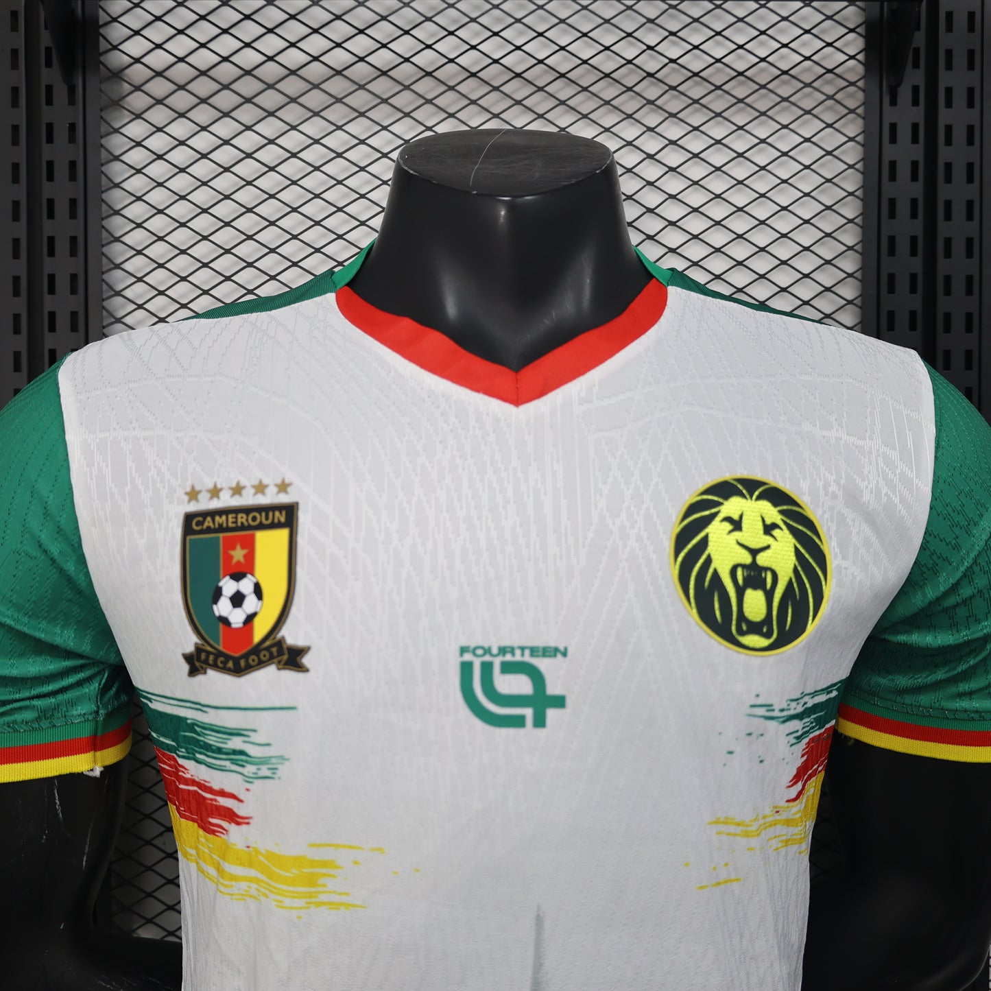 2025-26 Cameroon White Player S-2XL