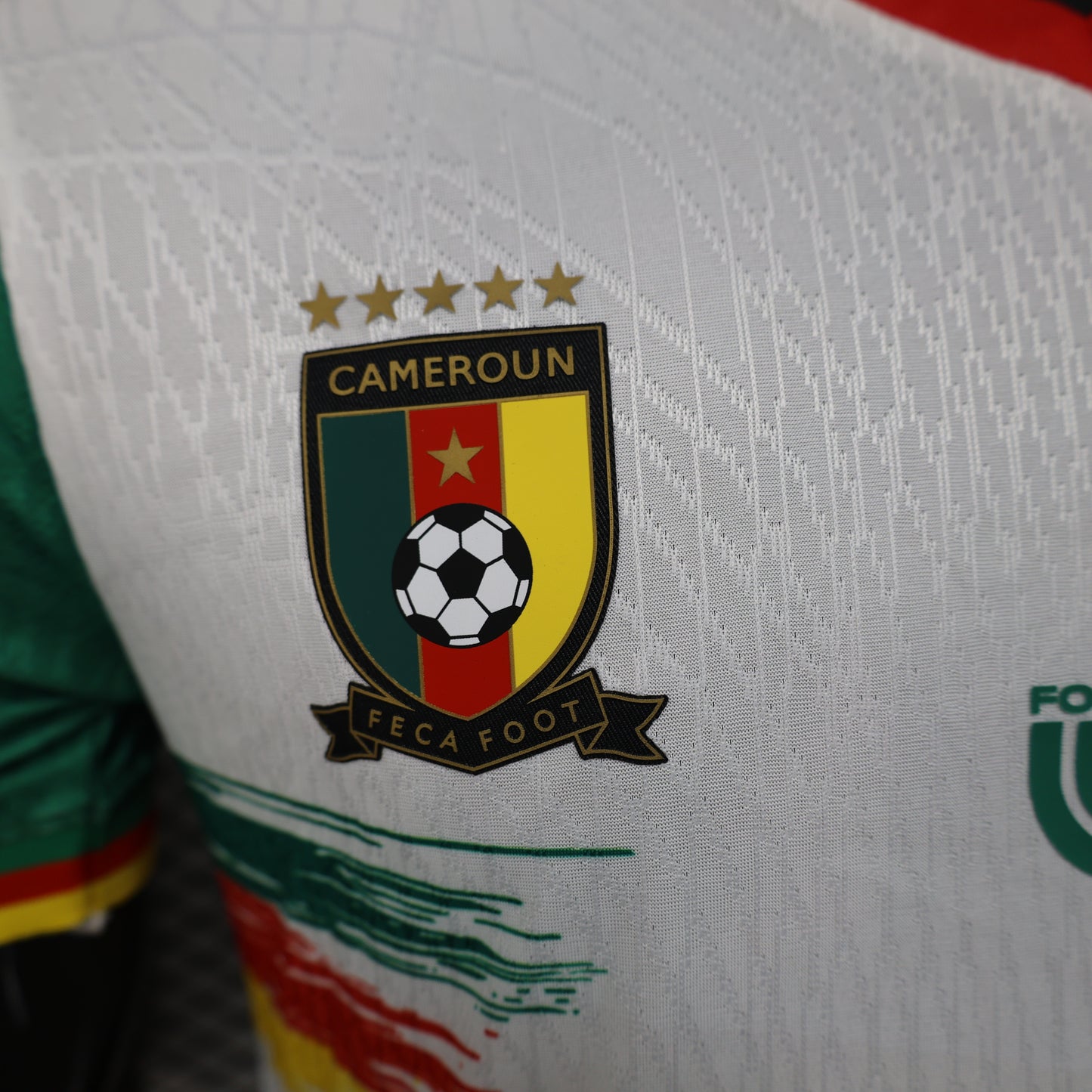 2025-26 Cameroon White Player S-2XL
