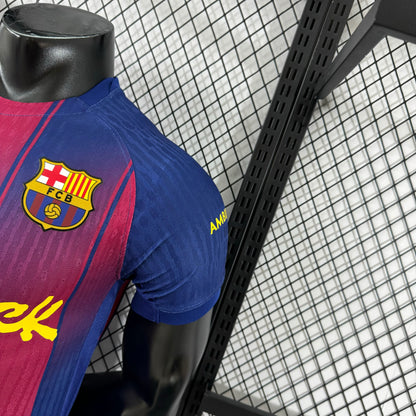 Segunda equipación visitante del Barcelona 2024-25 (talla S-2XL)