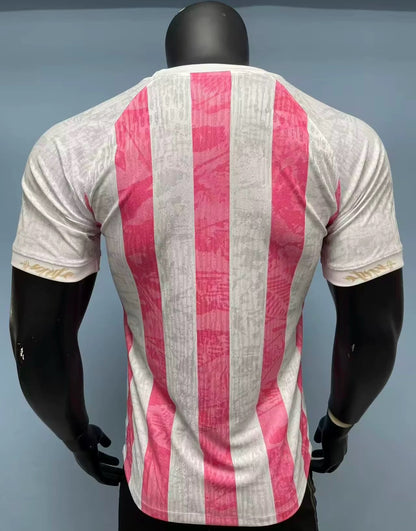 2025-26 Barcelona Special Pink Stripe Player S-2XL