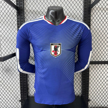 2026 Japón Local Manga Larga Jugador S-2XL