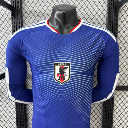 2026 Japón Local Manga Larga Jugador S-2XL
