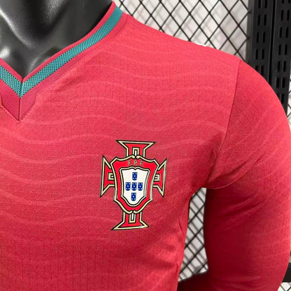 2026 Portugal camiseta de manga larga local Versión jugador S-4XL