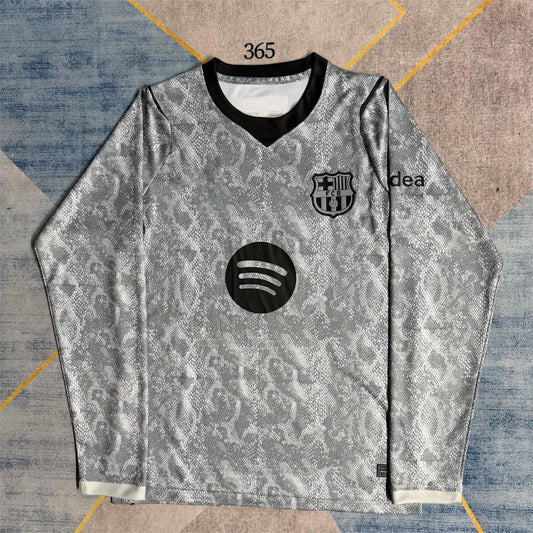 2026-27 Barcelona Goalkeeper Grey Long Sleeve S-2XL