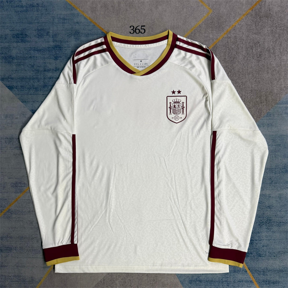 2026 Spanien Auswärts Langarm Zwei Sterne S-2XL