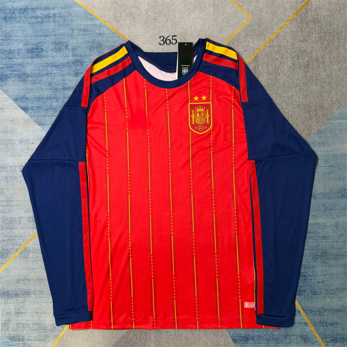 2026 España Local Dos Estrellas Manga Larga S-2XL