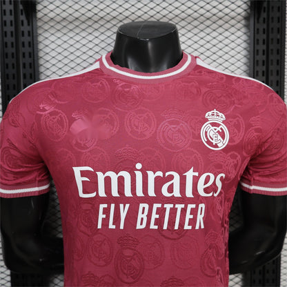 2026-27 Real Madrid Special Rose Red  Player S-2XL
