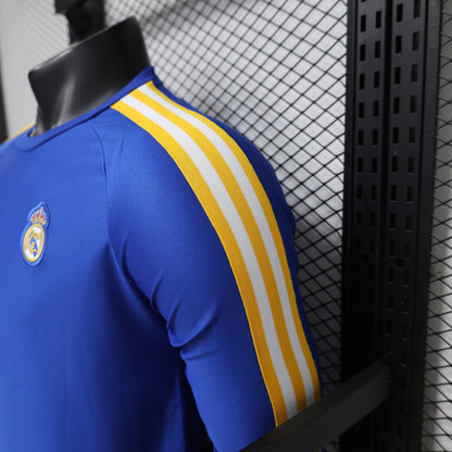 2026-27 Real Madrid Blue Casual Retro Long Sleeve Player S-3XL