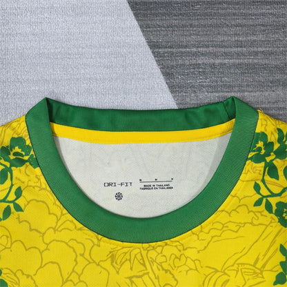 2026 Brazil Parrot Yellow Special Edition S-2XL
