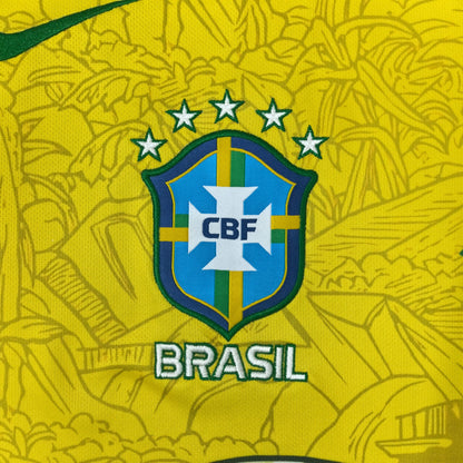 2026 Brazil Parrot Yellow Special Edition S-2XL