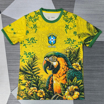 2026 Brazil Parrot Yellow Special Edition S-2XL